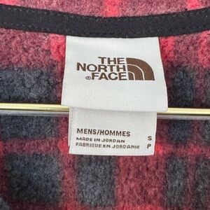 The North Face Red and Black Checkered Shirt